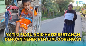 Yatim Piatu Adik Hafiz Bertahan Dengan Nenek Penjual Gorengan